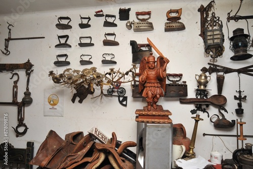 The interior of the restaurant in La Paz