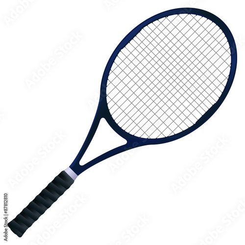 Fotografie, Obraz Tennis racket