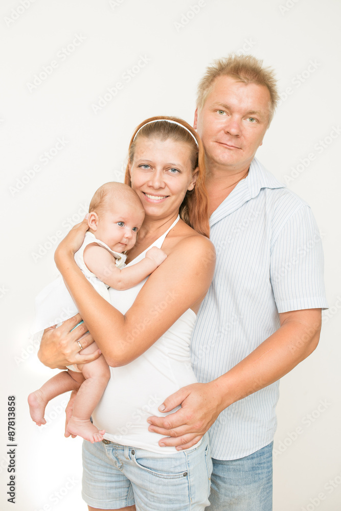Family with baby Family with baby
