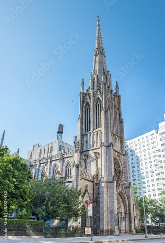 New York City Grace Church Wall Street Manhattan #87815430