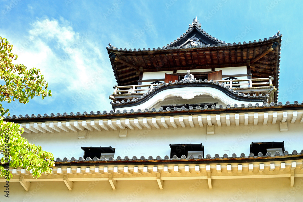 Fototapeta premium Inuyama castle in Inuyama city,Aichi prefecture,Japan