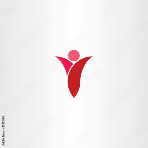 red man letter y icon