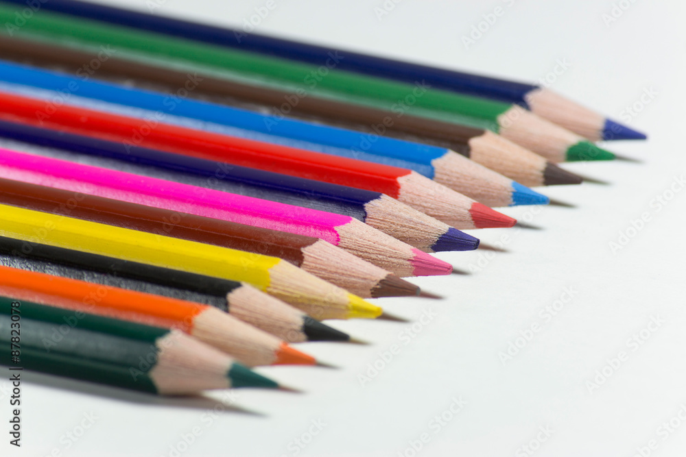 colored pencils