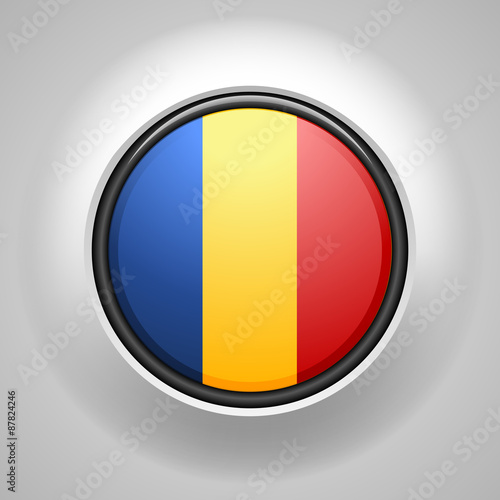 Free Download Romania button - GFXLoad