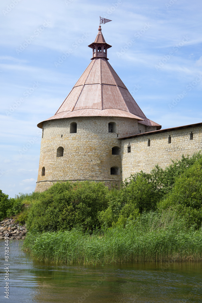 Башня Головина в крепости Орешек Ленинградской области