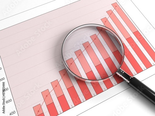 business graph and chart