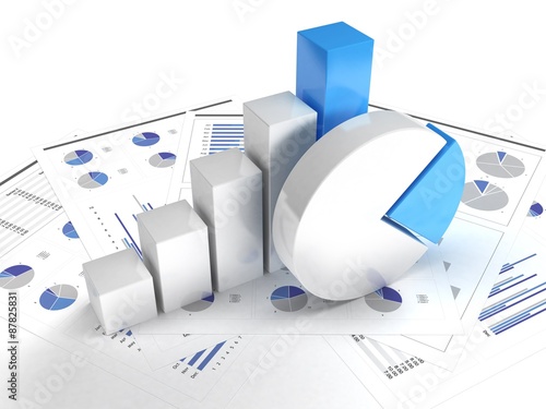 business graph and chart