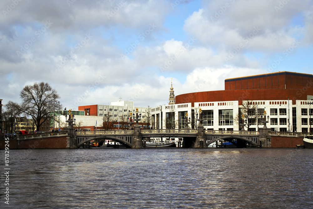 Obraz premium Amsterdam bridge Holland