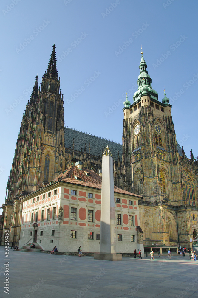 Fototapeta premium View of Prague castle