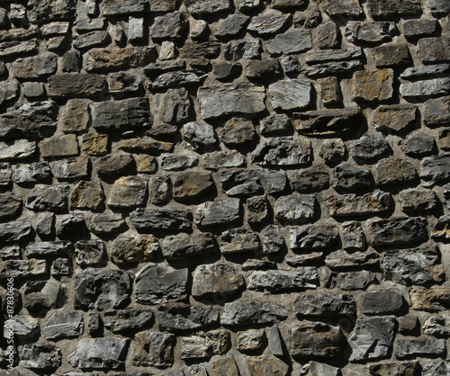 Photo Structure texture of old stone walls