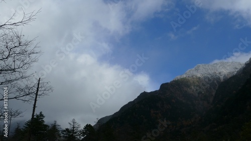 The View from Kappabashi Bridge. This image was taken in Kamikochi, Nagano Prefecture, Japan
 photo