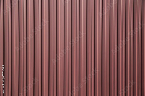corrugated metal fence as a background