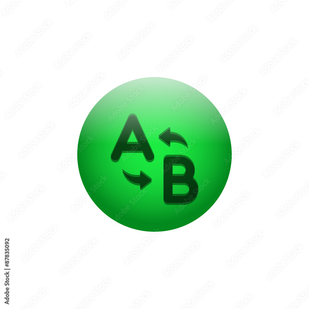 Obraz premium App Button