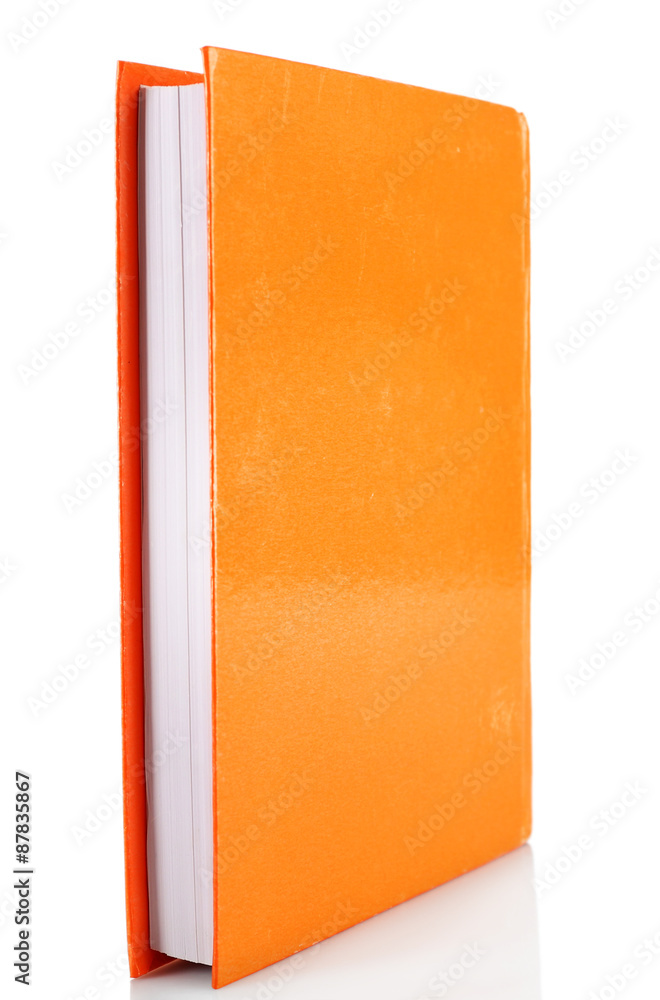 Single book isolated on white Single book isolated on white