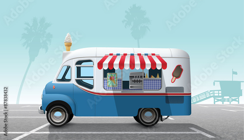Ice cream truck
