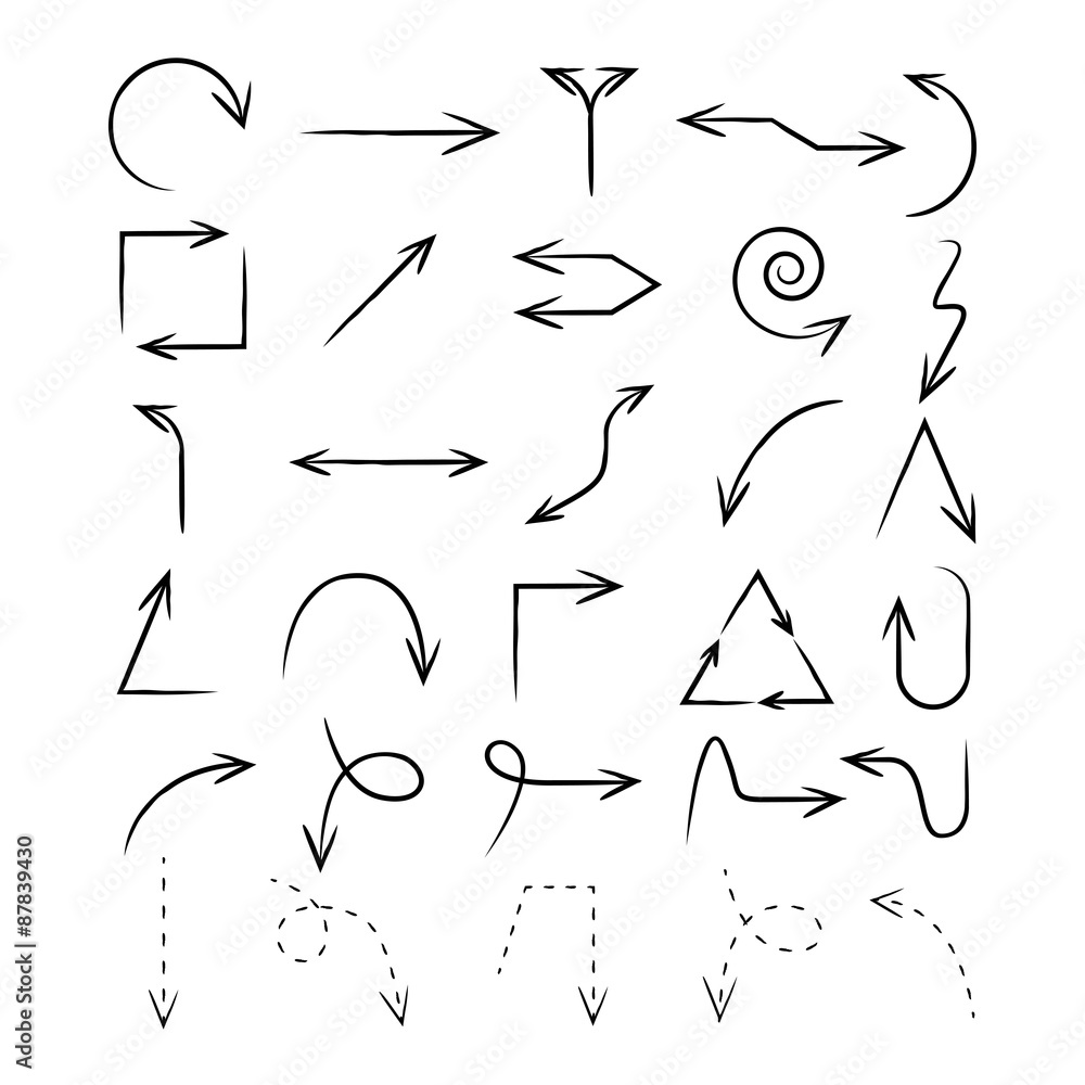 sketch arrows sketch arrows