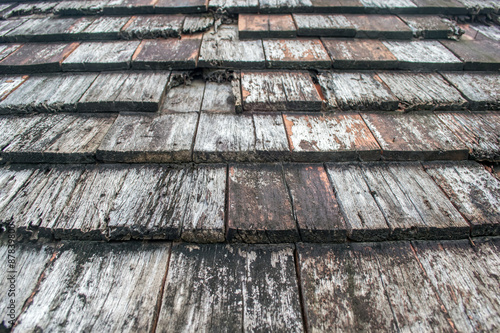 wooden roof texture