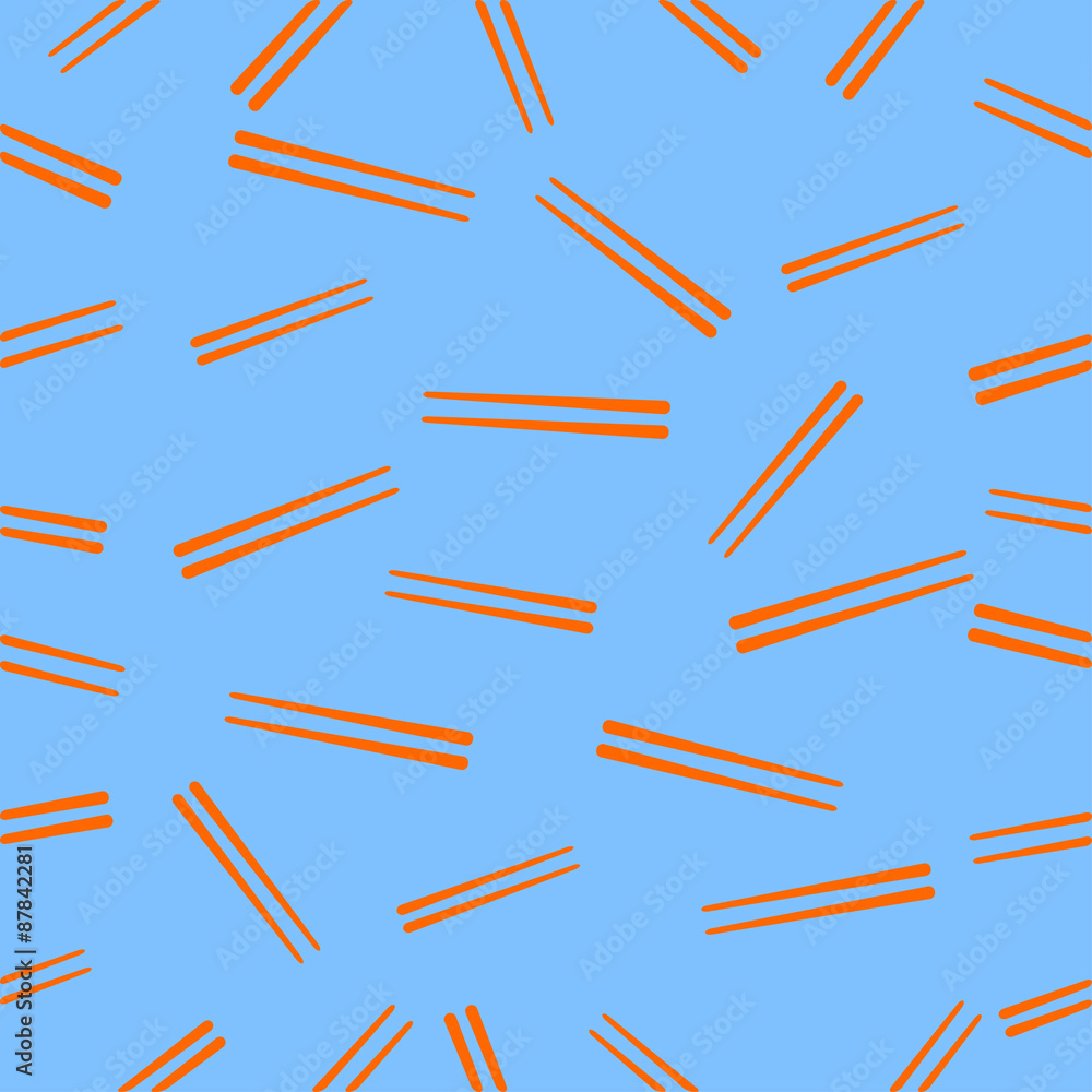 seamless pattern with chopsticks
