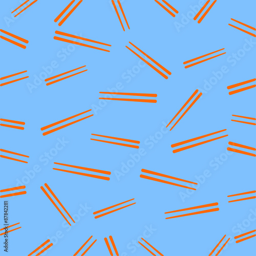 Obraz na płótnie seamless pattern with chopsticks w salonie