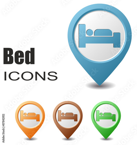 set bed map pointers