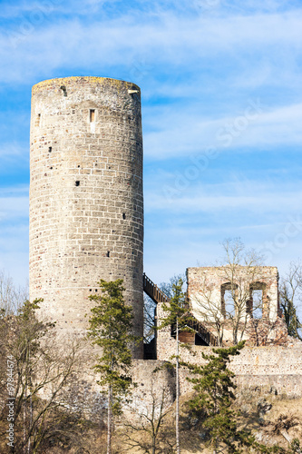 ruins of Zebrak Castle, Czech Republic photo