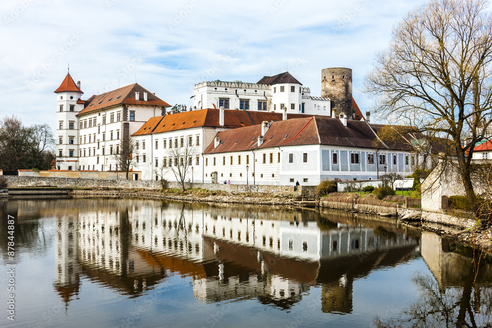 castle and palace of Jindrichuv Hradec, Czech Republic