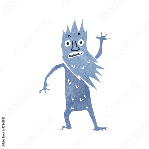 jack frost retro cartoon