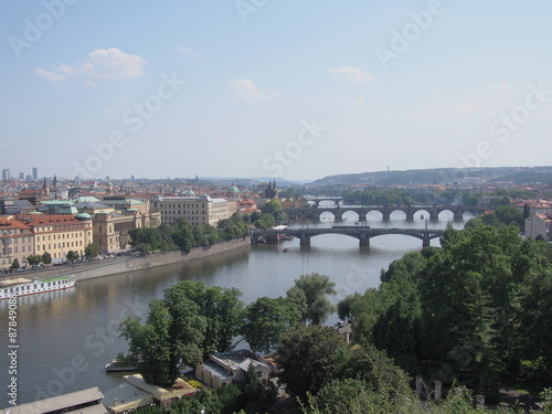 Wallpaper Mural Prague bridges during day time Torontodigital.ca