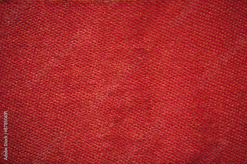 Red clothes fabric