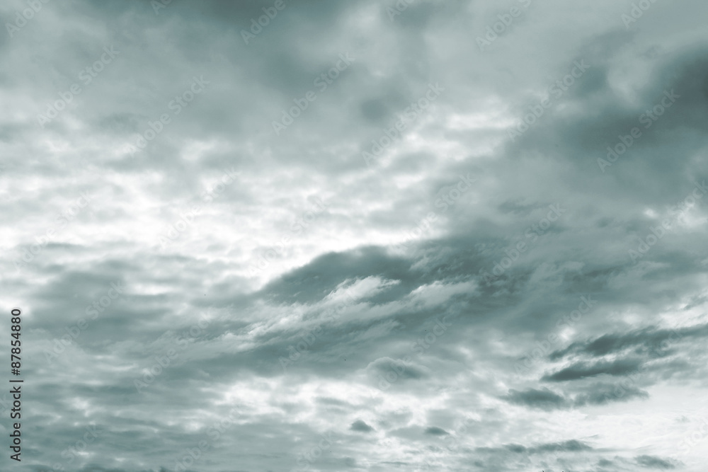 Sky with rain clouds Sky with rain clouds