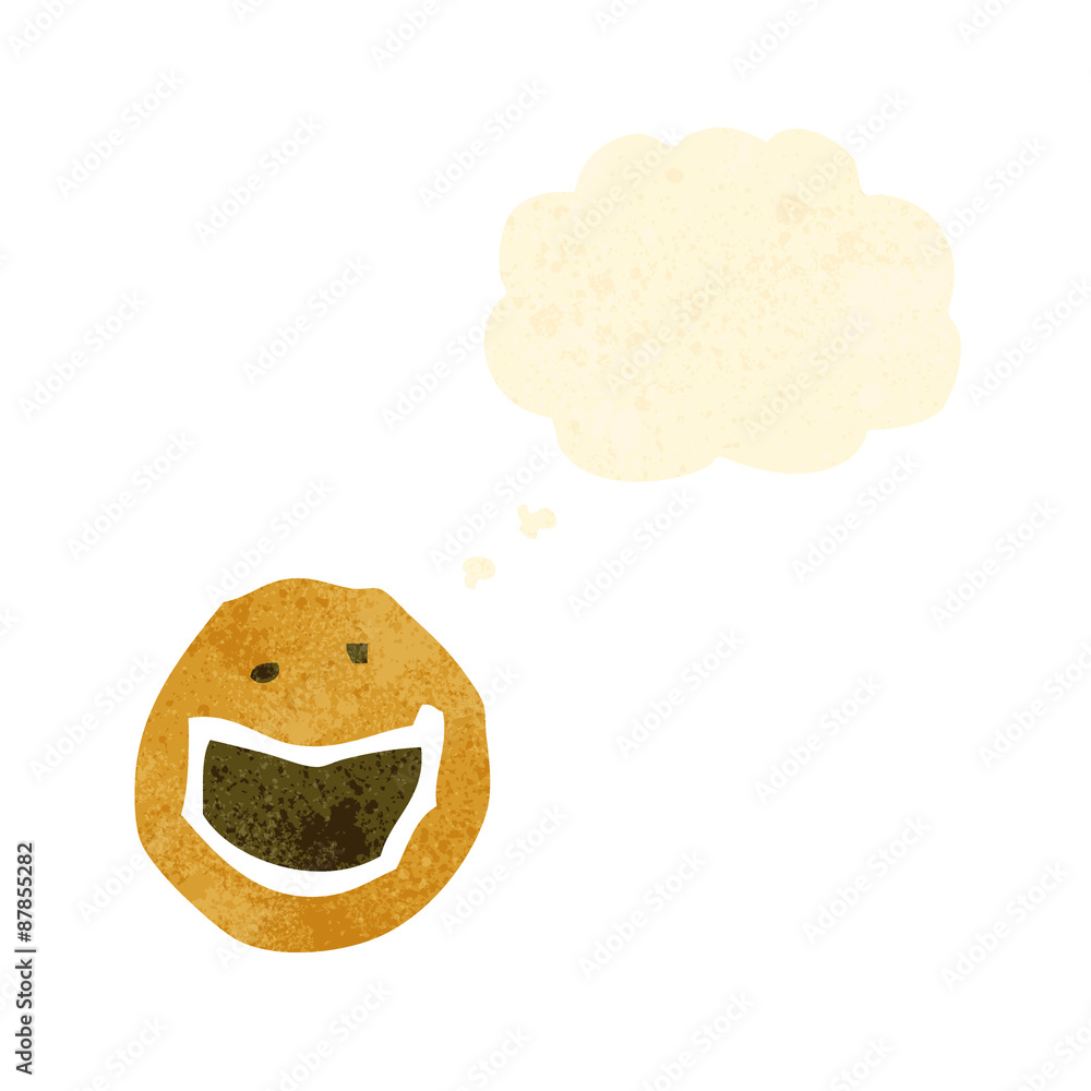 retro cartoon face symbol retro cartoon face symbol