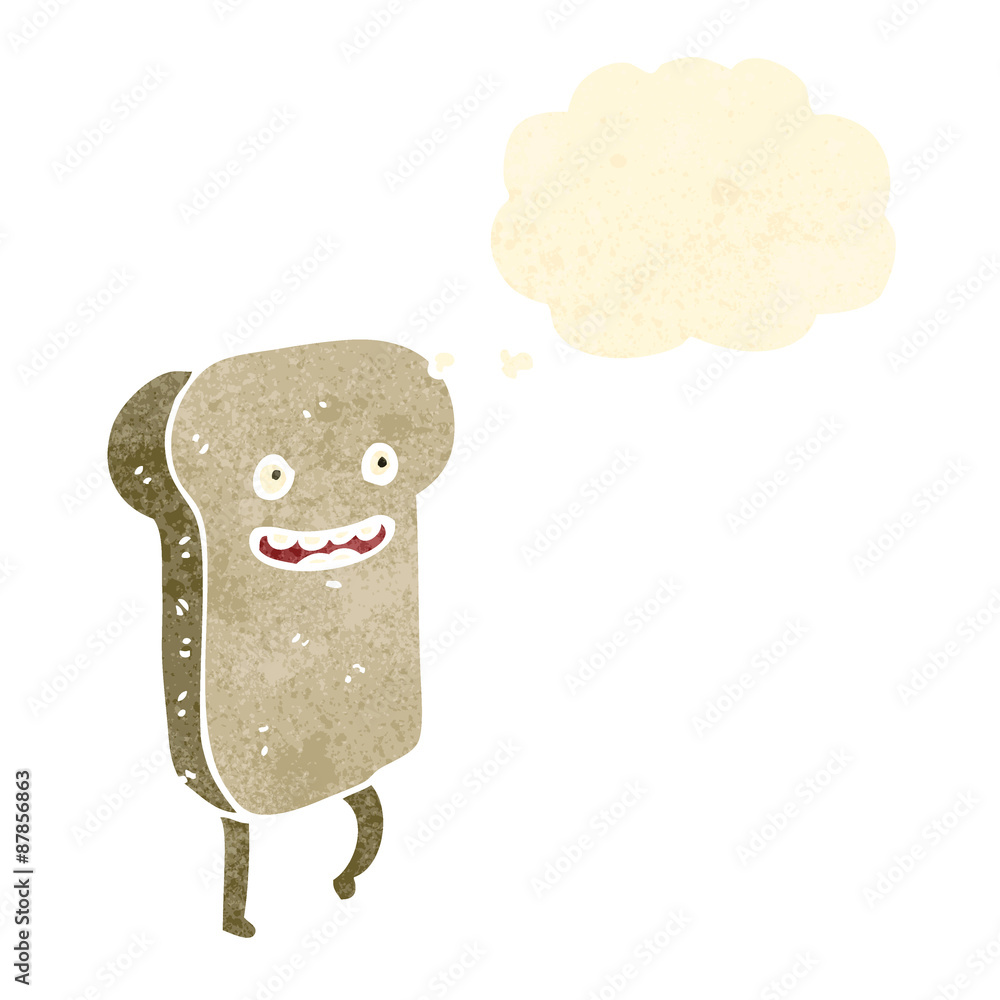retro cartoon toasts cartoon character retro cartoon toasts cartoon character