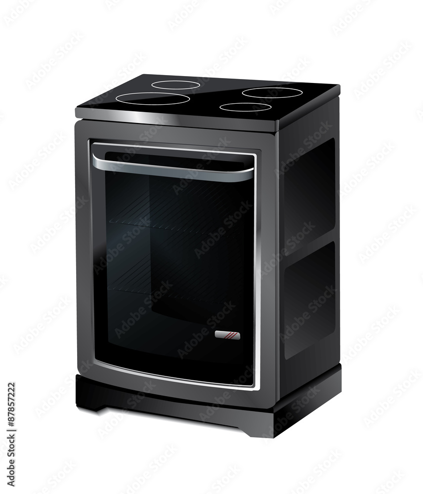 Household appliance, electric ceramic cooker