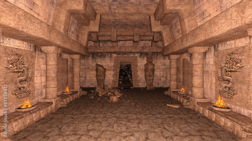 Fototapeta premium 古代遺跡