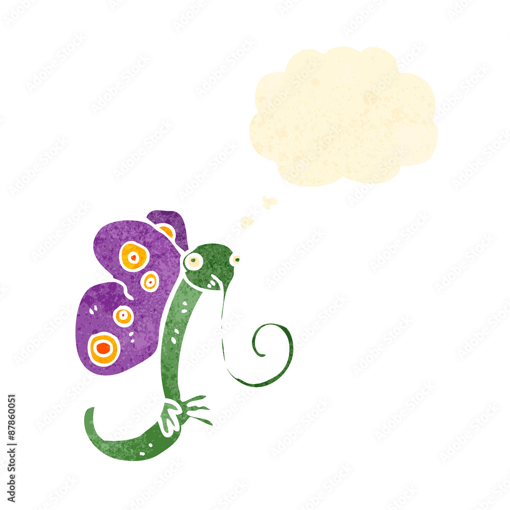 retro cartoon butterfly retro cartoon butterfly