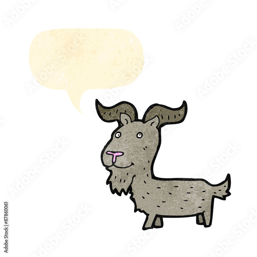cartoon goat © lineartestpilot