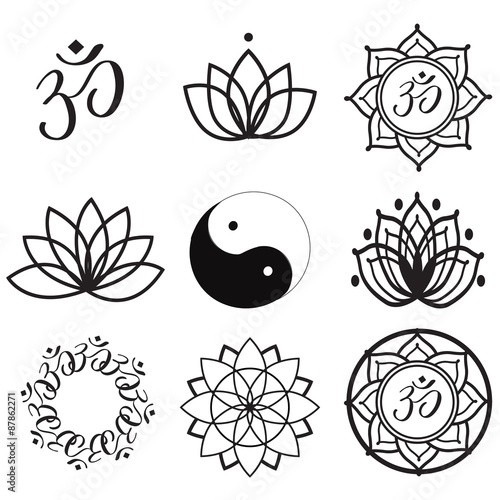 Yoga Labels and Icons