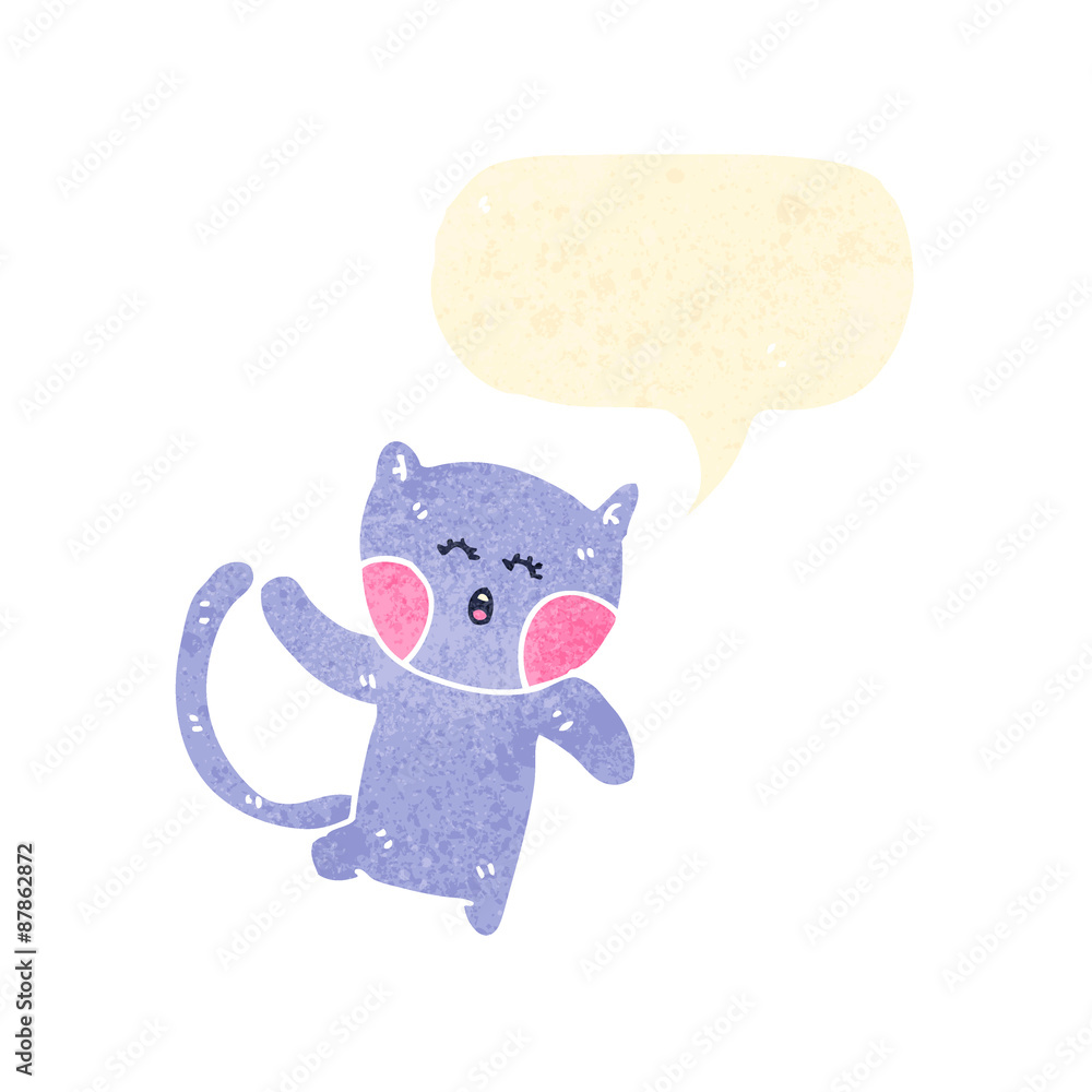retro cartoon cat retro cartoon cat