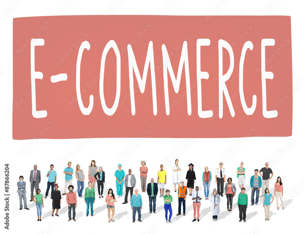 E-commerce Digital Marketing Networking Concept E-commerce Digital Marketing Networking Concept