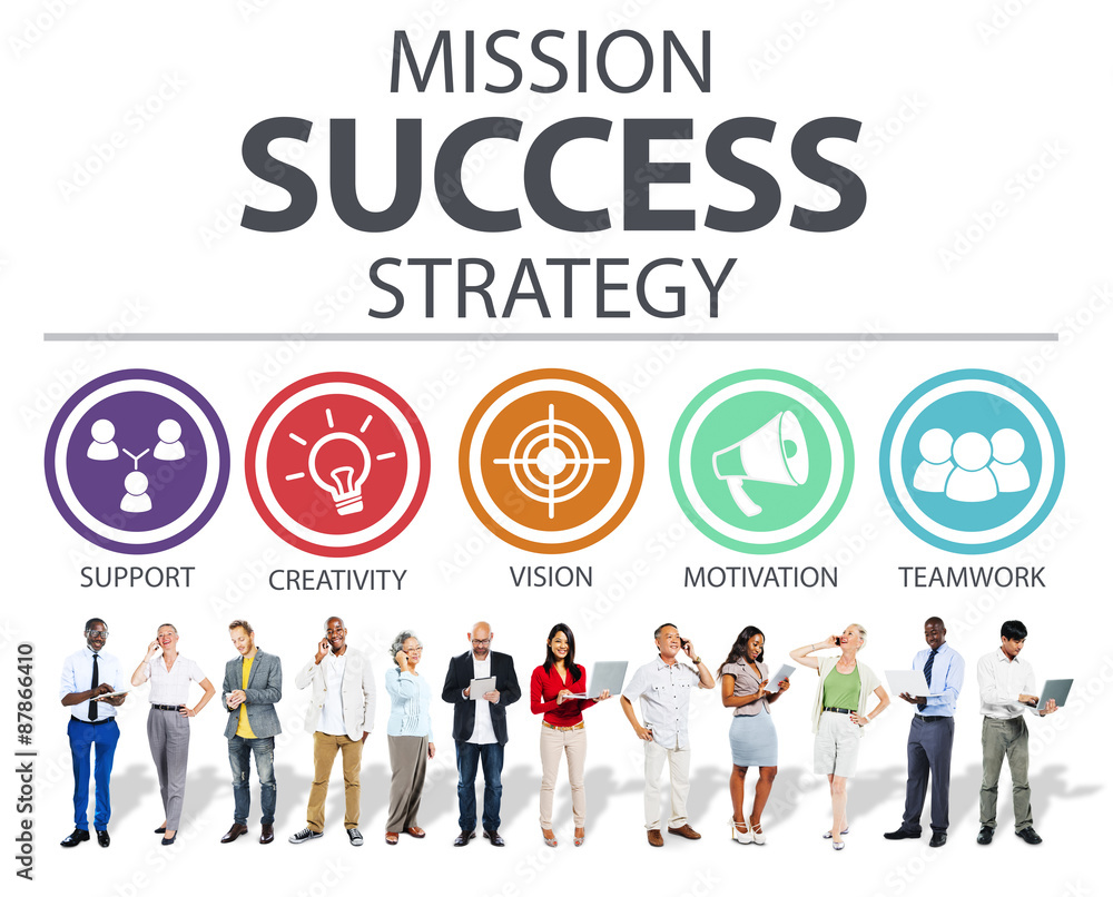 Mission Success Strategy Achievement Strategy Concept Mission Success Strategy Achievement Strategy Concept
