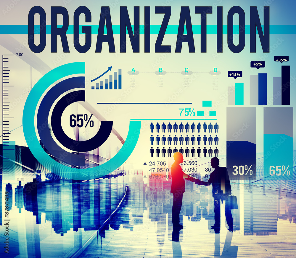 Obraz premium Organization Corporate Business Commitment Team Concept