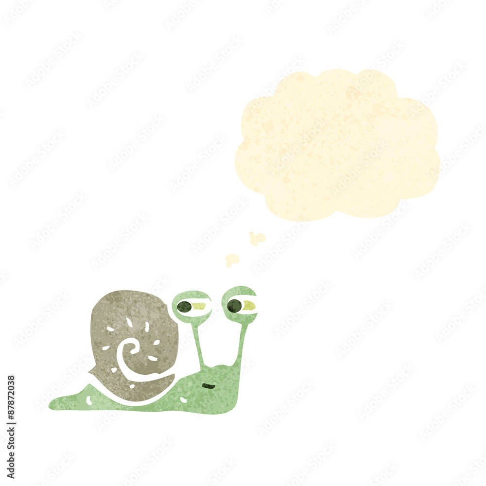 retro cartoon snail retro cartoon snail