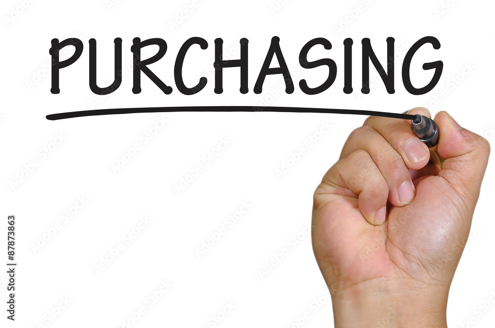 hand writing purchasing hand writing purchasing
