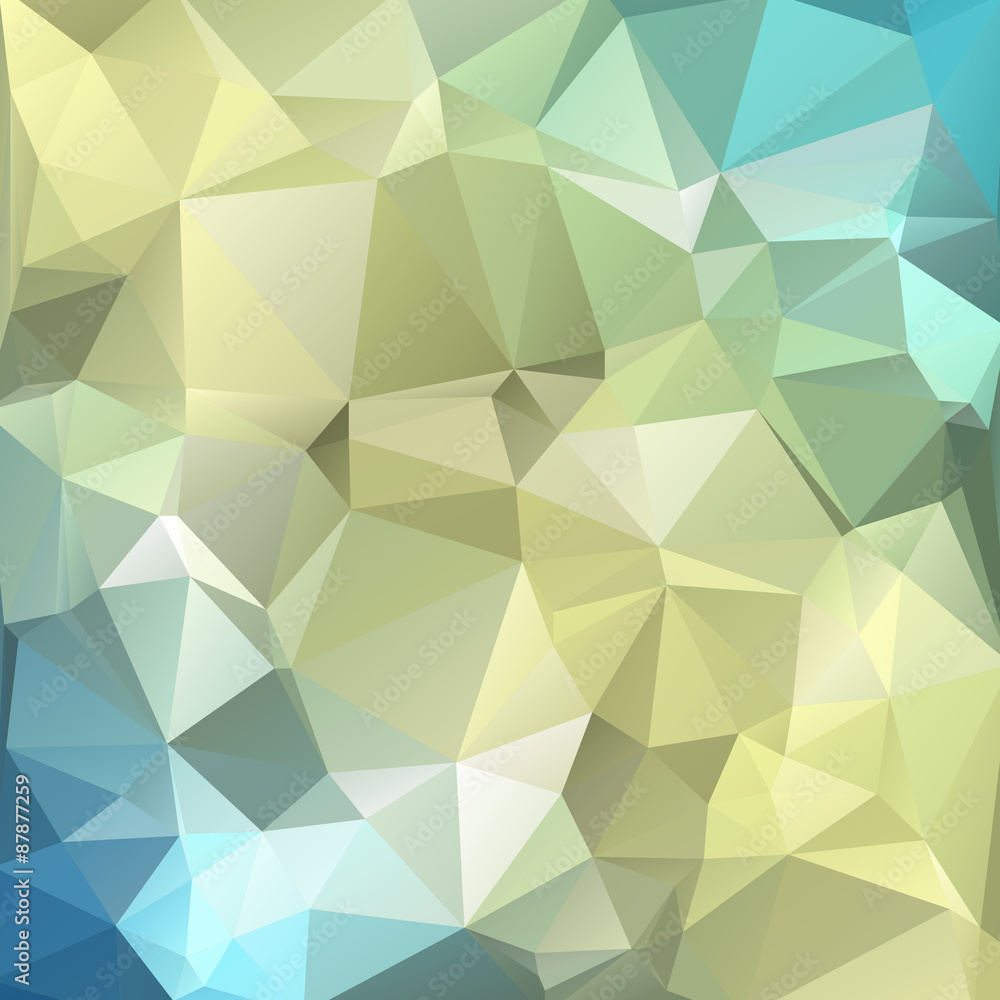 blue polygonal background