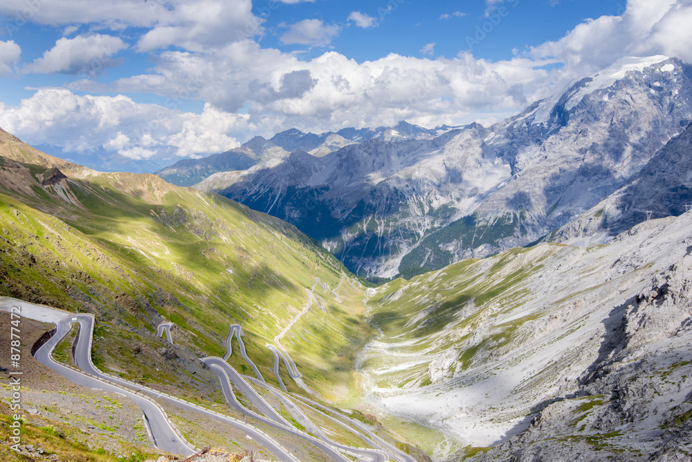 Alpine Road - Stelvio Pass