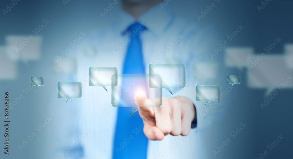 Finger touching icon Finger touching icon