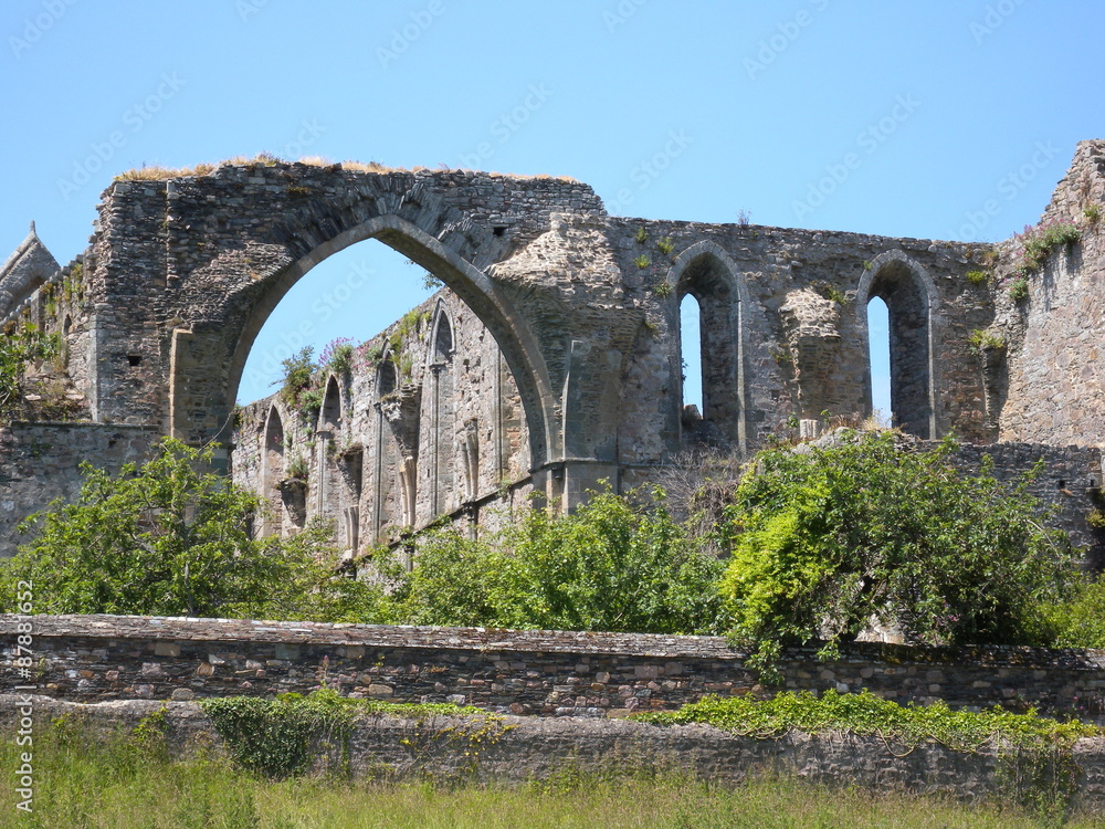 Die Ruine Abtei Beauport
