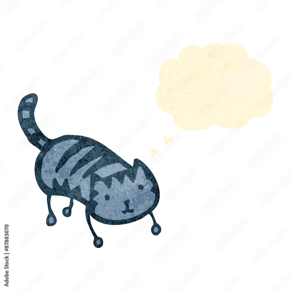 cute cat retro cartoon cute cat retro cartoon