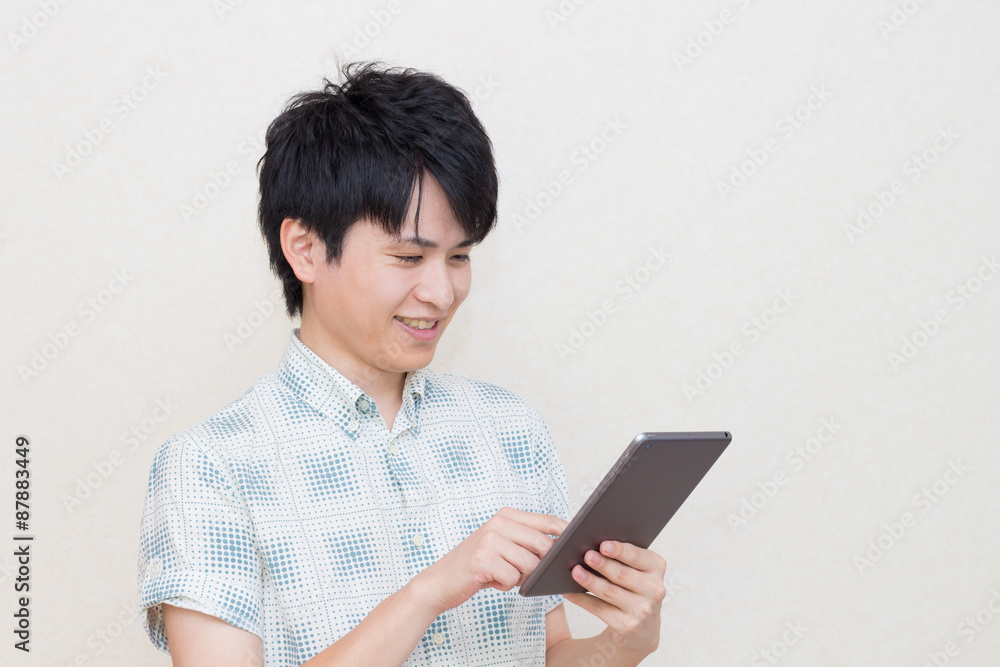 タブレット 男性 タブレット 男性