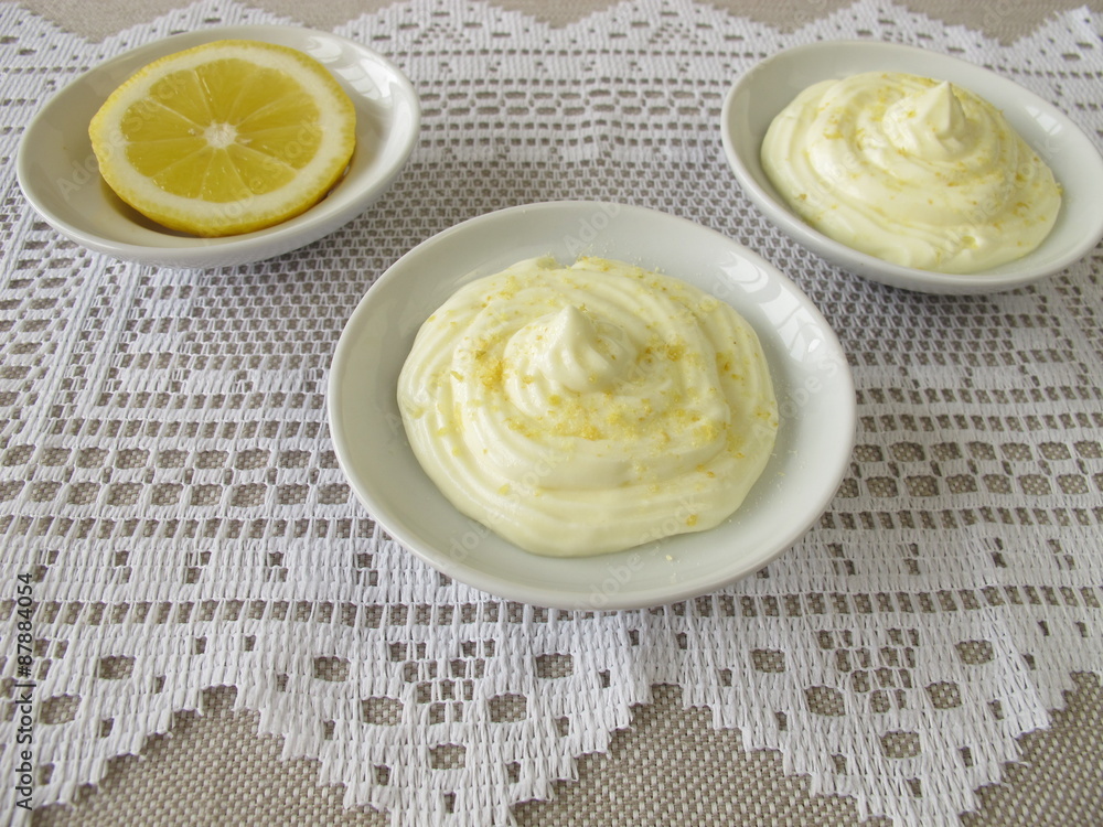Zitronenquark Dessert Zitronenquark Dessert